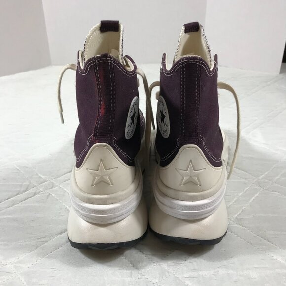 Converse Run‎ Star Legacy CX Hi Sneaker dark purple / brown size 9/10.5 - Picture 3 of 10